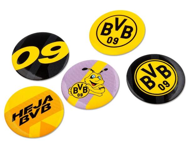 Borussia Dortmund - Ansteckbutton (5er Set)